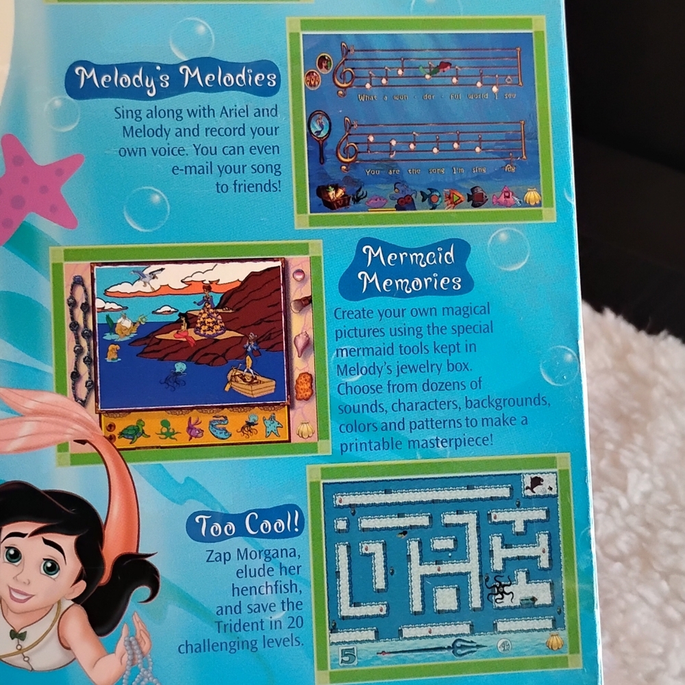 Disney The Little Mermaid 2 Return Too The Sea PC Game Sealed - Picture 4 of 7